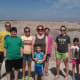 Our family stopped at the first lookout.