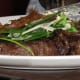 This rib-eye steak at Michael Jordan's Steakhouse was succulent and tasty. The appetizers, salads and soups were tasty. Our service was perfect in the midst of this lushly designed environment.