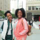 My daughter Wanisha and Jaleesa, prepare to go out for our adventures of shopping and restaurant hopping. They also attended Cirque du Soleil with their cousin Spencer, who also lives in Chicago. They enjoyed the show.