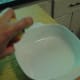 Spray an 8x8 pan for raspberry cobbler.