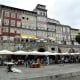 Eating places along Cais da Ribeira, Porto.