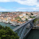 Rooftop view from Mosteiro da Serra de Pilar.