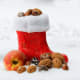 On the eve of St. Nicholas Day, it is traditional for Dutch children to leave shoes (sometimes paper replicas) outside for Sinterklass to deposit candy or treats into.