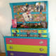 Overall picture of Dresser with Display and Bulletin Board