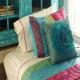 Stitch a single row of rick rack trim onto plain sheets and pillowcase to take them to the next level!