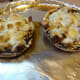 Bake at 400 degrees until the cheese is melted and lightly browned, about 20 minutes.