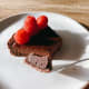 A slice of scrumptious chocolate tart!
