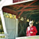 Cutler-Donahoe Covered Bridge and my mother