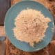 Add the seasonings to the flour. Make sure they are fully incorporated so each piece of chicken will get the same flavor.