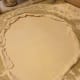 Roll it out ready for your toppings, pinch the edges to make a nice crispy crust!
