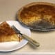 Slice of pineapple coconut pie