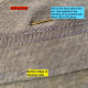 Here is the back of the garment. I want to stitch a new line parallel to the original stitching about 1/8" away.