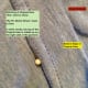 Here is the folded hem. I need to stitch a new line where the pin lies. Please see the next thumbnail.