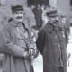 Interrogator Capt. Pierre Bouchardon (left) and prosecutor Capt. André Mornet, looking pleased with themselves on the day of Mata Hari's execution