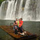 My relatives with Angus at Tinuy-an Falls