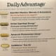 This is what is in each dose; to be taken twice a day.