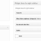 I decided to drag the widget to my right sidebar. Depending on your WordPress theme, you'll have different widget areas.