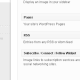 There's the RSS widget!