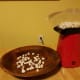 Glass gem popcorn in the air popper