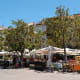 Lots of very nice street cafes