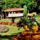 Horse-drawn carriage going through Beacon Hill Park