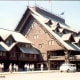 Outside of the Old Faithful Inn