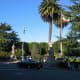 Park near waterfront in Sausalito
