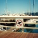 I got a kick out of this sign on the pier! These Sausalito dogs must be well trained and mind their manners! Haha!