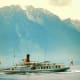 Example of boats seen on Lake Geneva from Montreux.