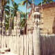 Exterior of the palace grounds at Place of Refuge on Big Island of Hawaii