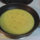 Pour egg beater into pan