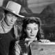 John Wayne and Gail Russell