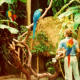 Inside the conservatory
