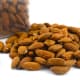 Whole almonds