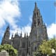 The striking exterior of Iglesia de San Juan Bautista.