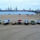 Playa de las Alcaravaneras. a beach within sight of Puerto de la Luz.