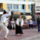Staged combat, Playa de las Canteras.