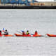 School kayak lesson.