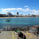 Playa de las Canteras from the north.
