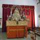Image of Virgin Mary with baby Jesus in Iglesia de San Juan Bautista.