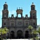 19th Century Neo-Classical facade of Catedral de Santa Ana, Las Palmas.