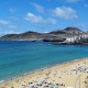 The northern end of Playa de las Canteras.