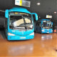 SU Global buses in the Santa Catalina underground bus station.
