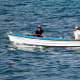 Fishermen off Playa de las Canteras.