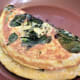 Fold the omelet in half