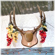 Horns over a doorway