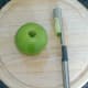 Apple is carefully cored