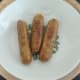 Fried sausages are left to cool