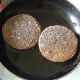 Frying vegan burgers