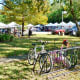 Pretty setting for this farmers market